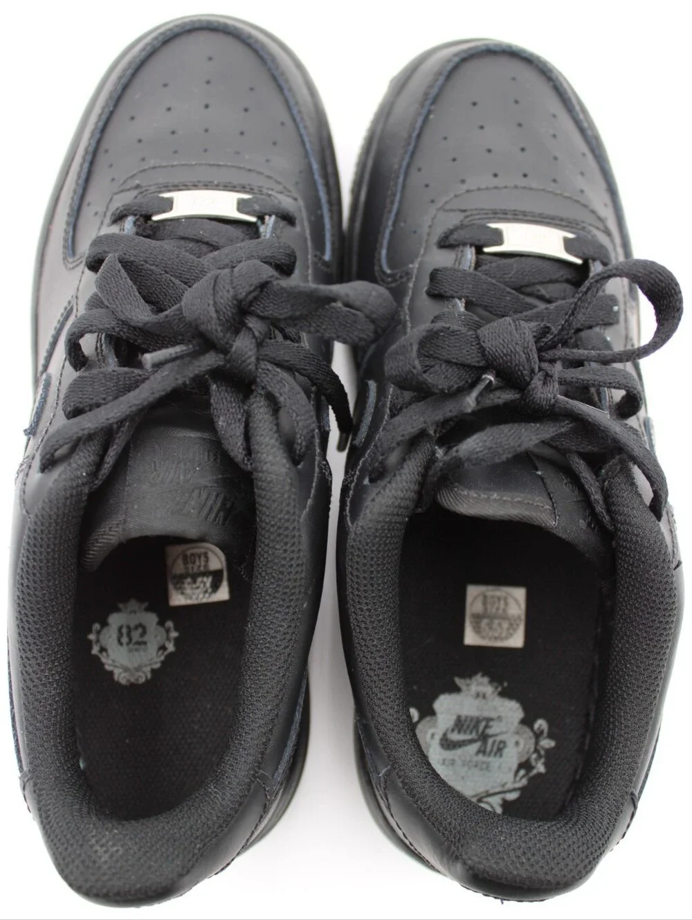 Nike Air Force 1 Low LE “Triple Black” GS 6.5Y Women’s 8 AF1 Sneakers